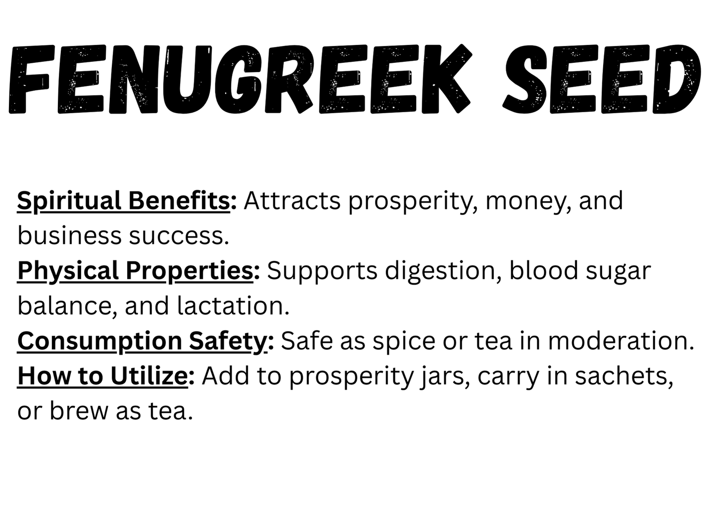 Fenugreek