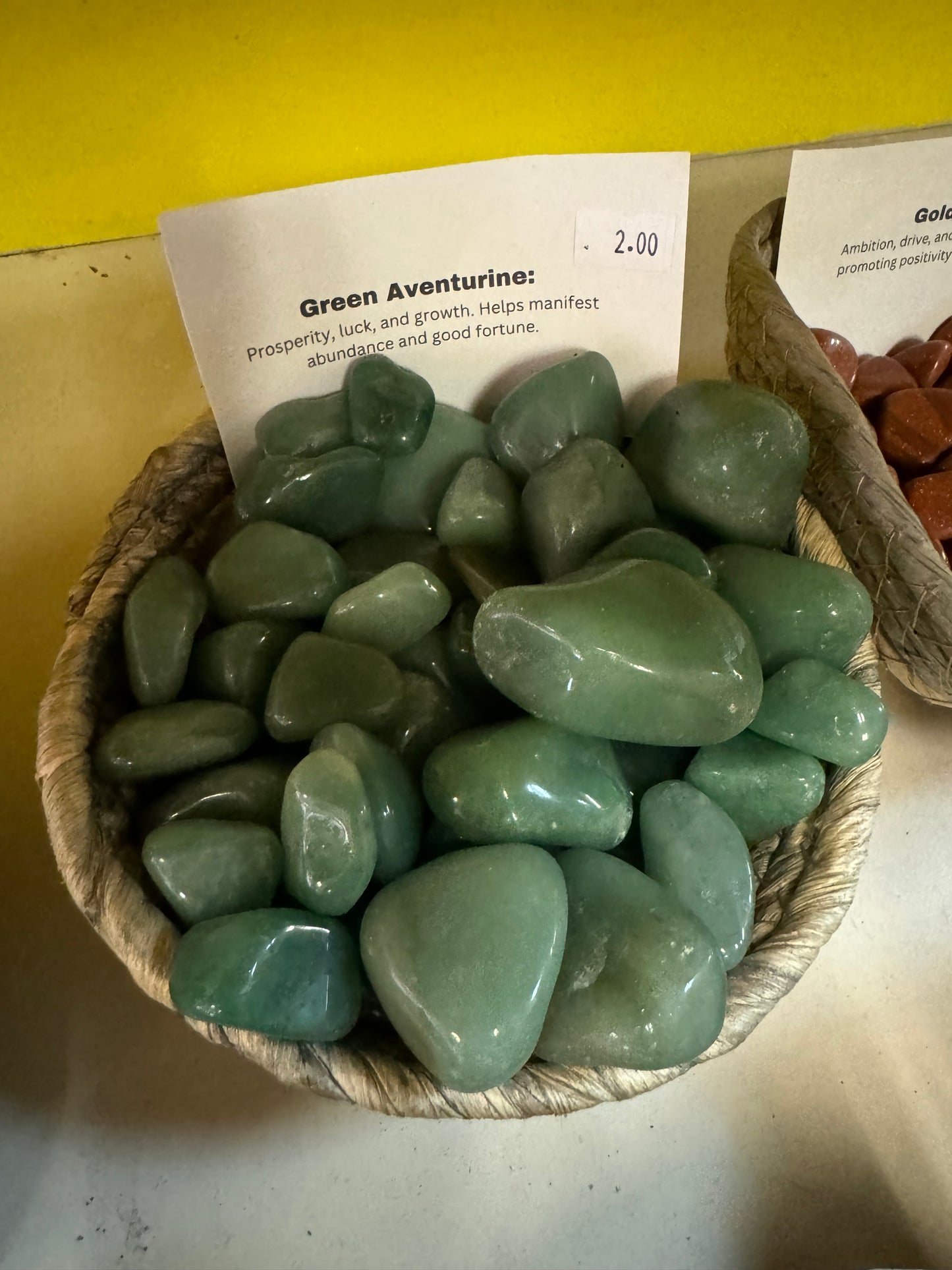 Green adventurine