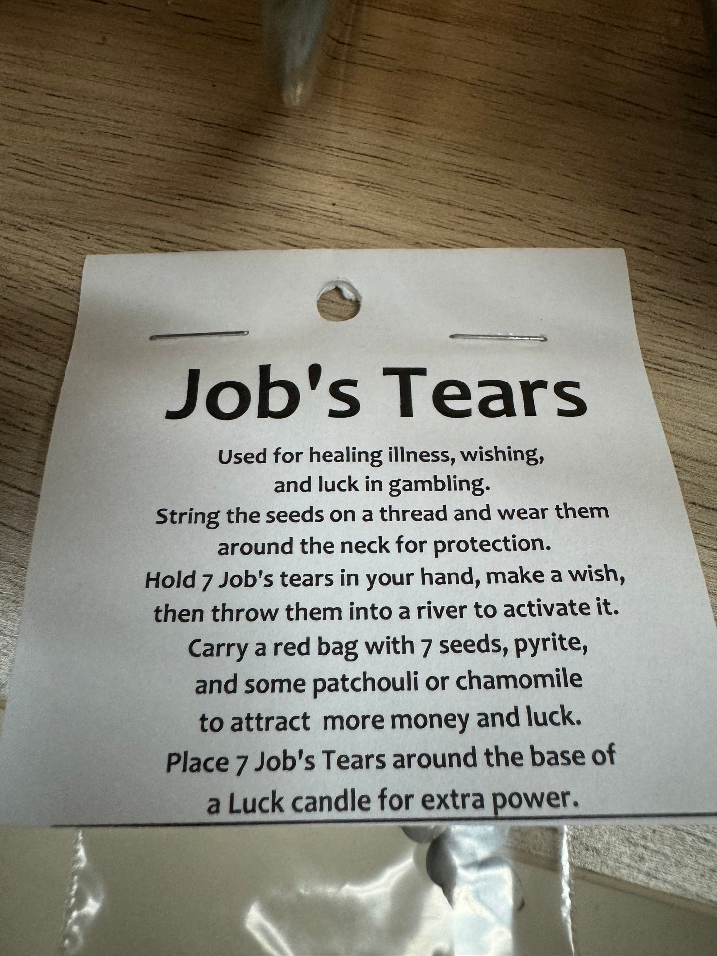 Job tears