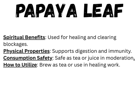 Papaya Leaf