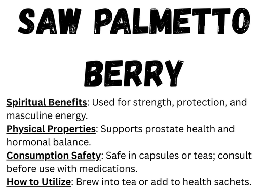Saw Palmetto Berry