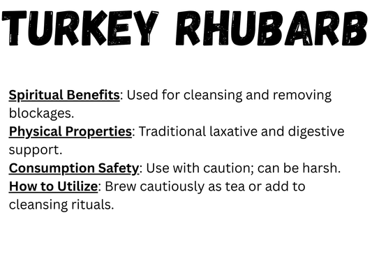 Turkey Rhubarb