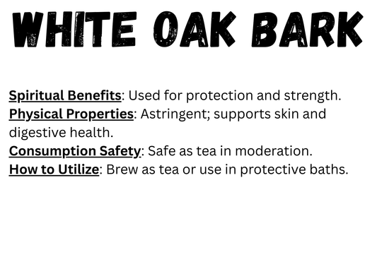 White Oak Bark