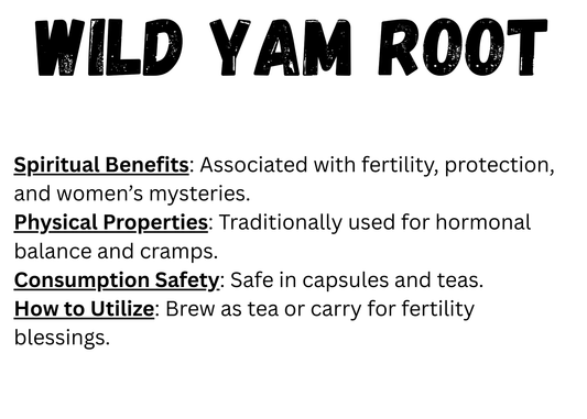Wild Yam Root
