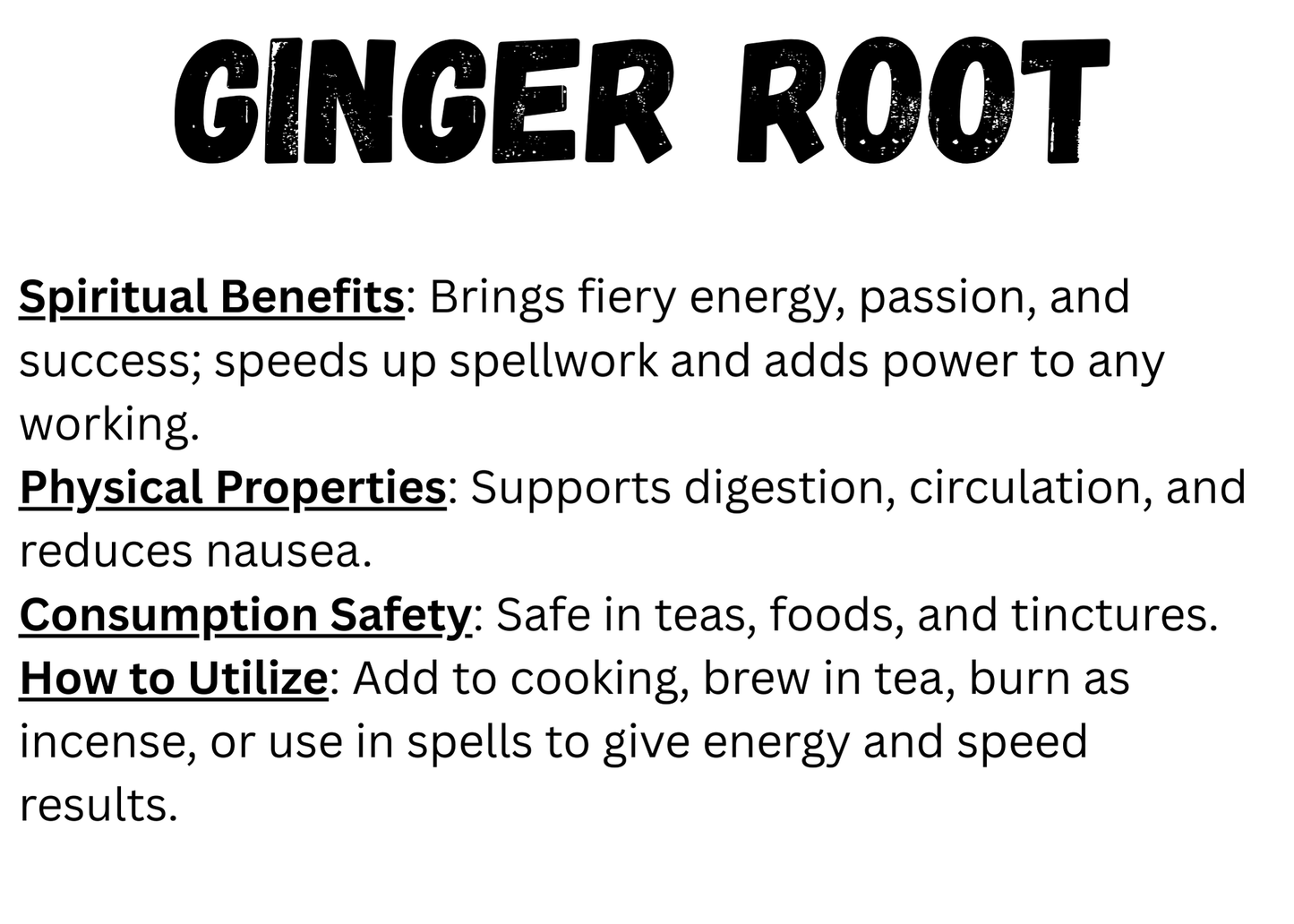 Ginger Root