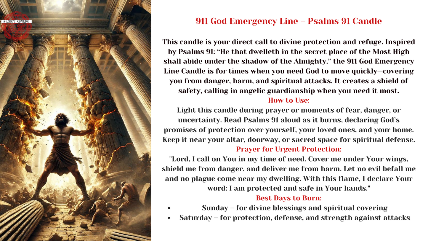911 GOD EMERGENCY LINE - PSLAMS 91 CANDLE