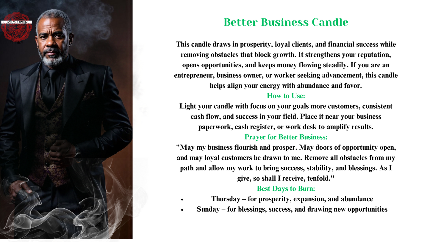 BETTER BUSINESS CANDLE