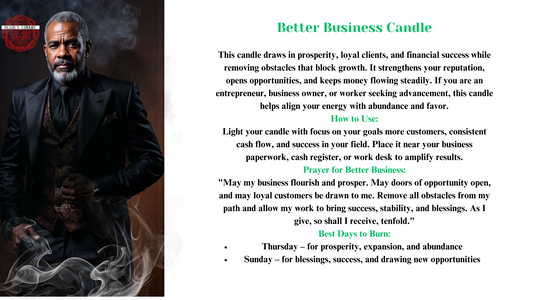 BETTER BUSINESS CANDLE