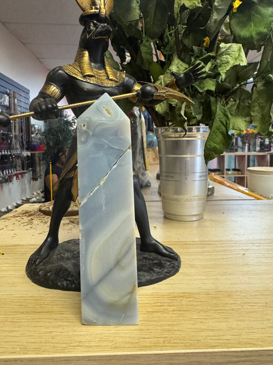 Blue lace agate
