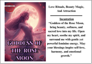 Goddess Of Rose Moon