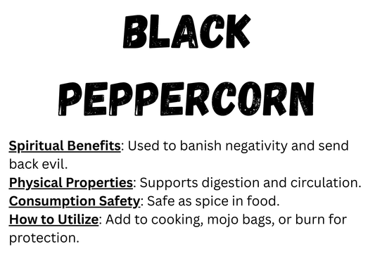 Black Peppercorn