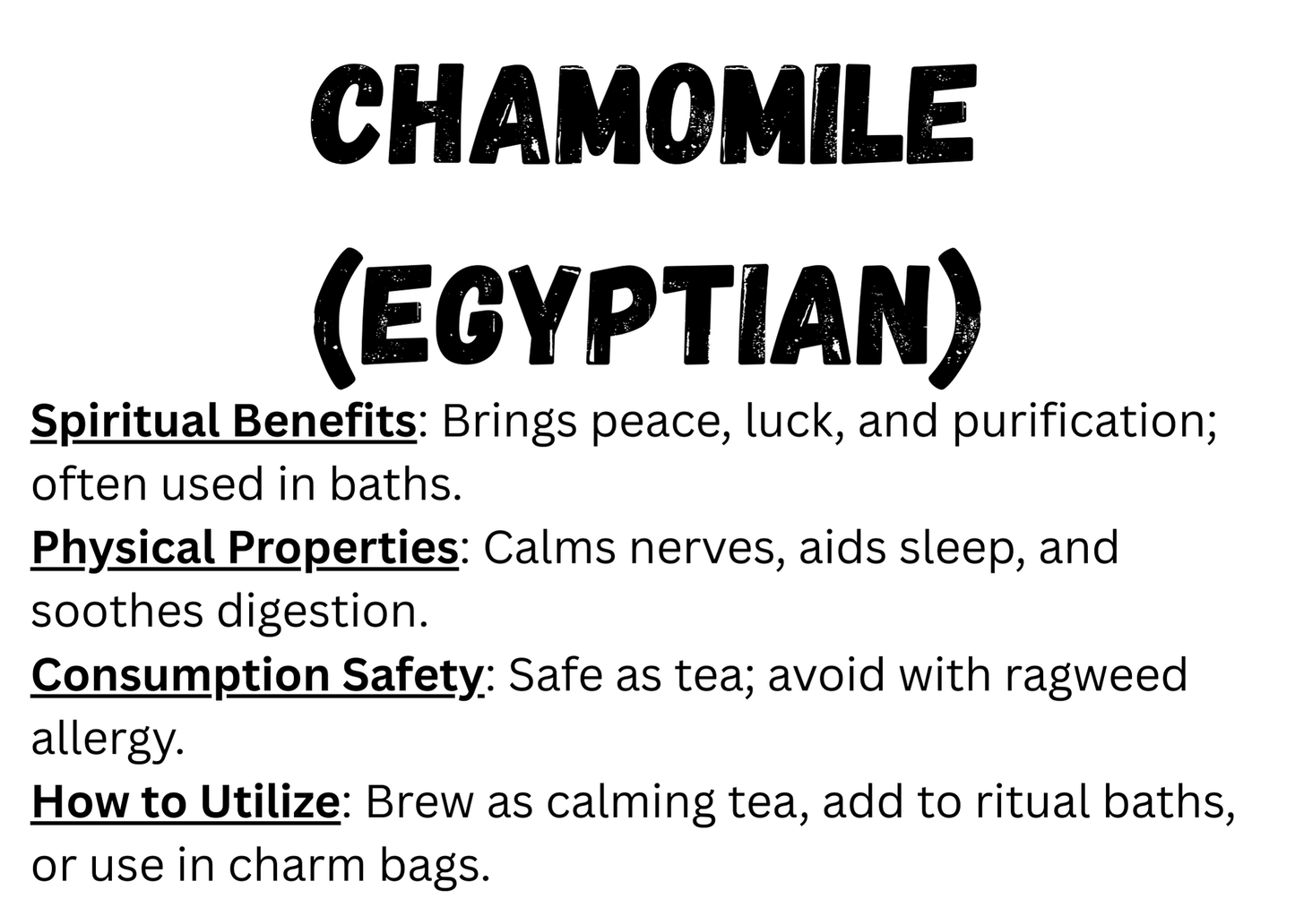 Chamomile
