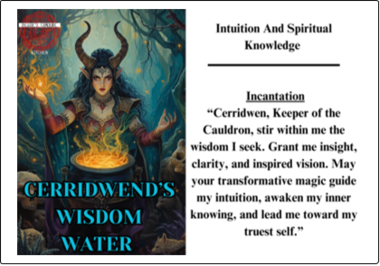 Cerridwens wisdom water