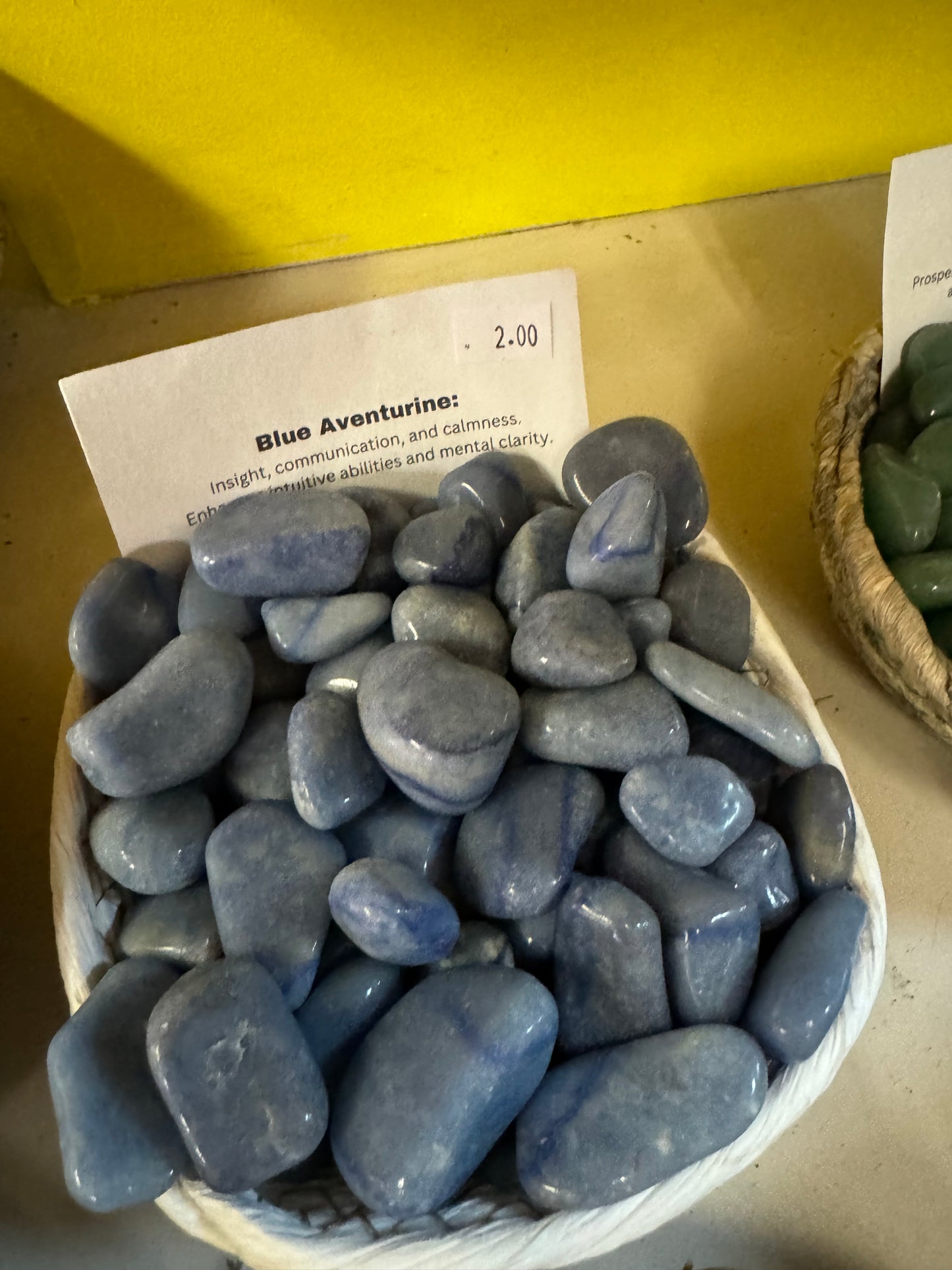 Blue adventurine