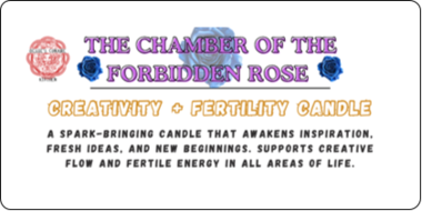 Creativity + Fertility Spell Chime Candles