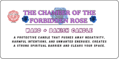 Ward + Banish Spell Chime Candles